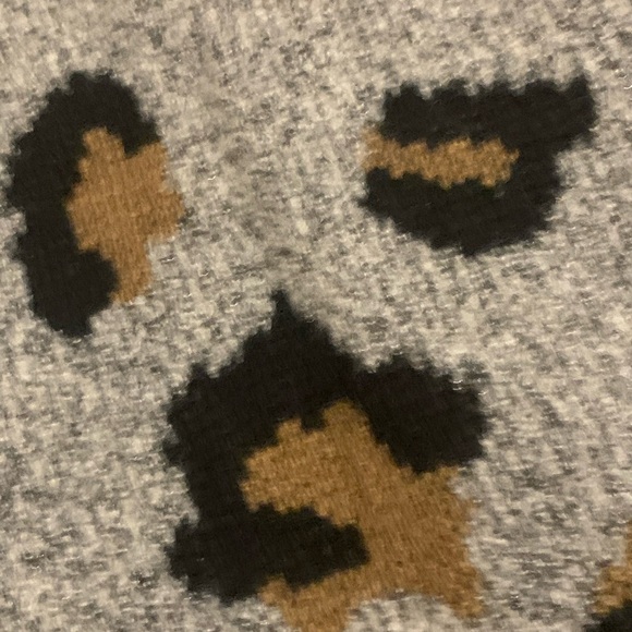 NWOT Apt 9 Animal Print Long Open Front Cardigan Sz Medium - Picture 9 of 10